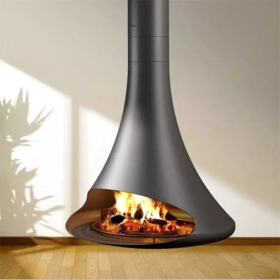 شومینه چوبی آویز اجاق گاز معلق چوبی برای گرمایش داخلی