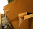 ویژگی آب حوضچه فولادی کورتن دیوار بزرگ ISO9001 از قبل زنگ زده