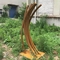 مجسمه های باغ هنری حیاط فلزی حلقه ای انتزاعی مدرن ISO9001